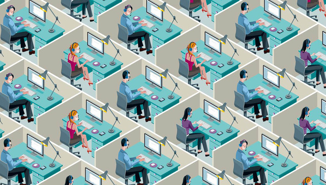 “人生而自由 却无往不在隔间之中”：办公室里的压抑与暴动