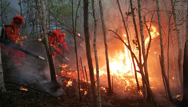 大兴安岭,火灾,明火扑灭