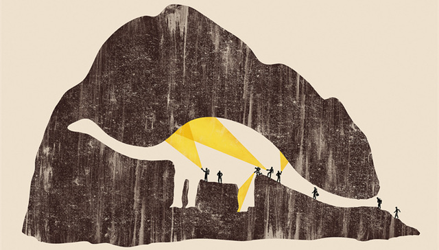 贫穷限制想象系列：有钱人已经开始收藏恐龙化石了