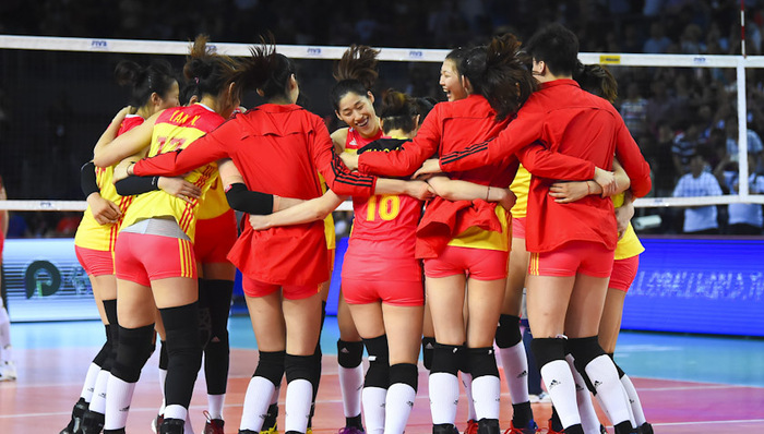 对阵俄罗斯 中国女排“战胜”连败低迷的自己