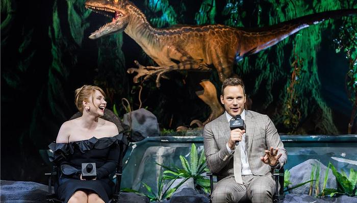 【专访】“星爵”帕拉特：享受拍好电影的过程 我猜观众会觉得《侏罗纪世界2》很棒