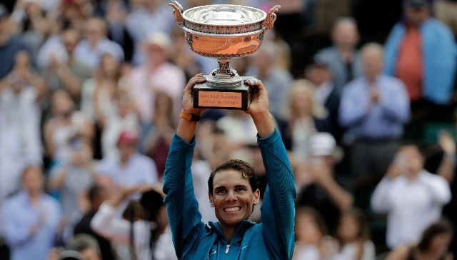 三盘横扫红土接班人蒂姆 纳达尔夺得法网第11冠