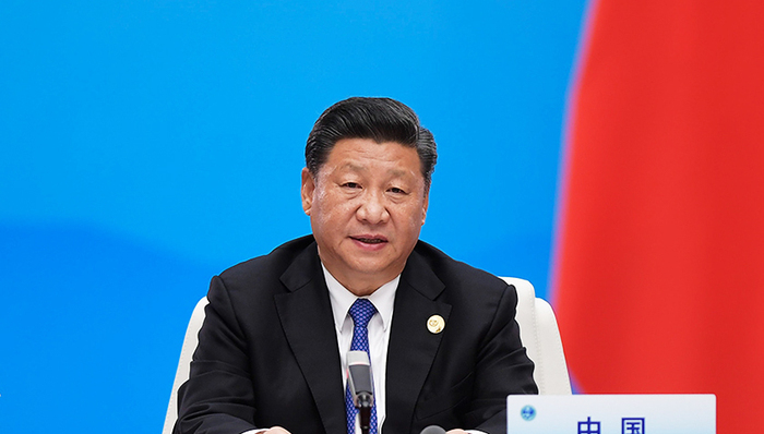 习近平,合作观,上海合作组织成员国,互鉴,共同体,共同繁荣,元首,会谈,上海合作组织宪章,会议上的讲
