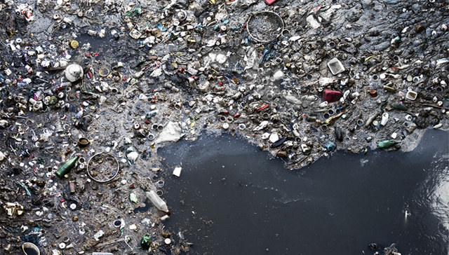 环境保护,石家庄市,定州市,河堤,垃圾带