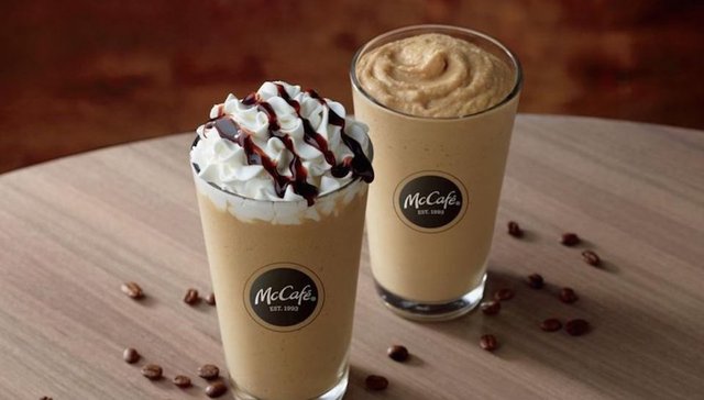 冷萃咖啡,麦当劳,星巴克