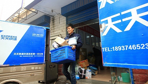 苏宁天天快递系统“合二为一” 天天加盟商可承接苏宁业务