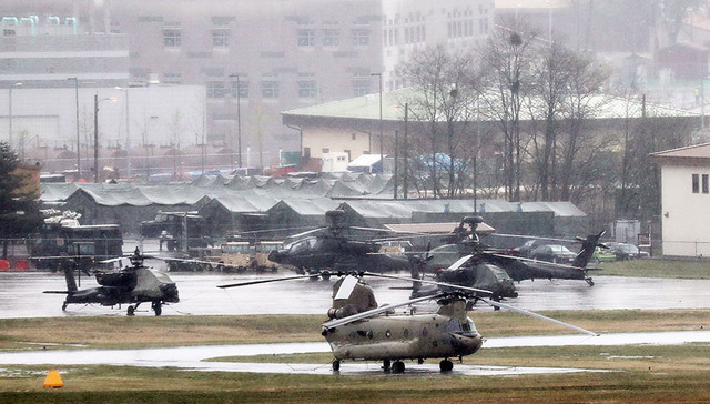 美韩或宣布暂停联合军演 朝韩讨论后撤边境火炮