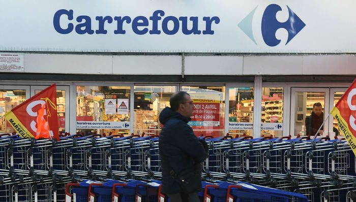 谷歌,腾讯,家乐福