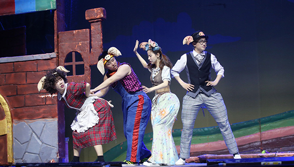 一场卡通盛宴 一次环保之旅