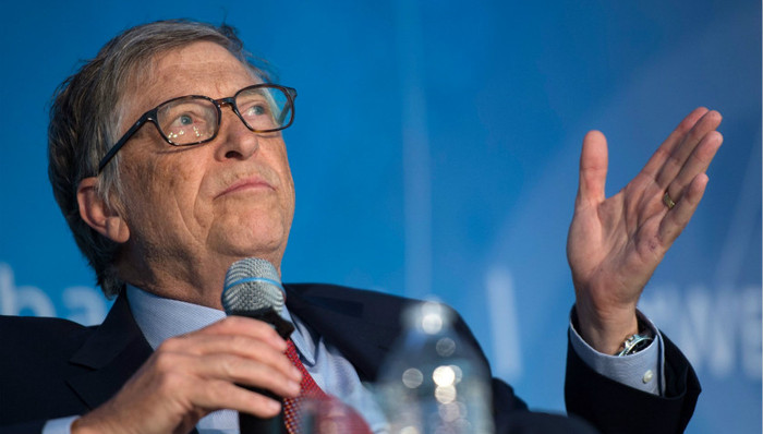 比尔盖茨,世界局势,世界首富,对话,股神,冷战,hank,研发,无人军队,双边关系
