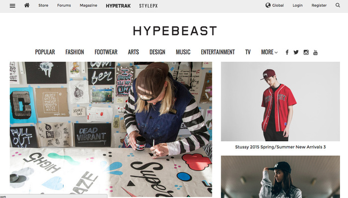 潮流媒体和电商都赚钱，Hypebeast利润猛涨93%