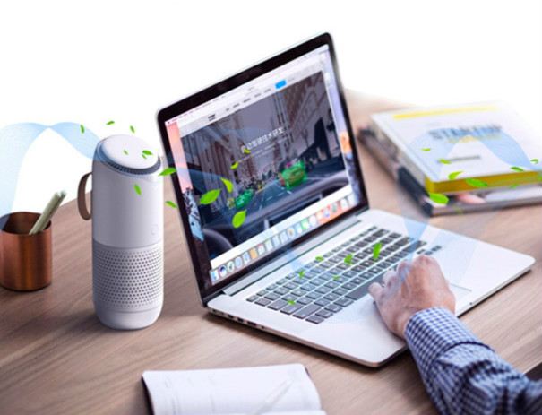 【发现好物】带着这款移动空气净化器出门，终于能大口呼吸了