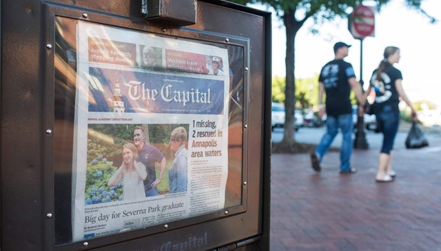 美国马里兰州报社枪击案5人遇难 凶手曾诉该报诽谤