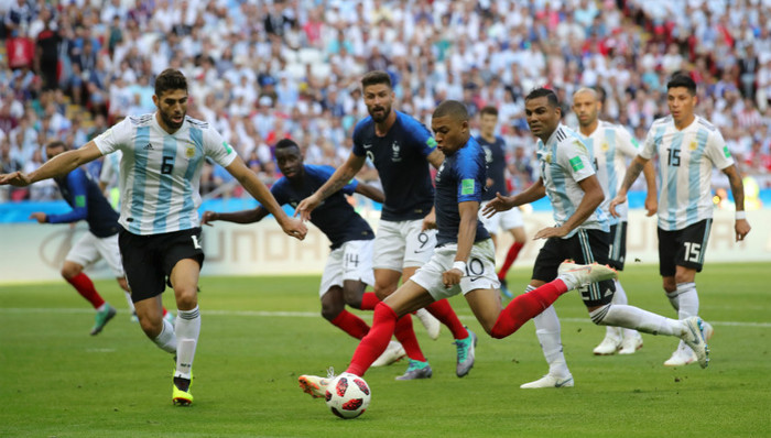 对攻大战法国4-3战胜阿根廷 梅西的世界杯之路或走到尽头