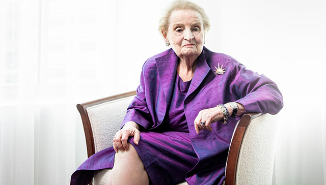 美国前国务卿奥尔布赖特出新书 呼唤人们警惕法西斯主义者的独裁