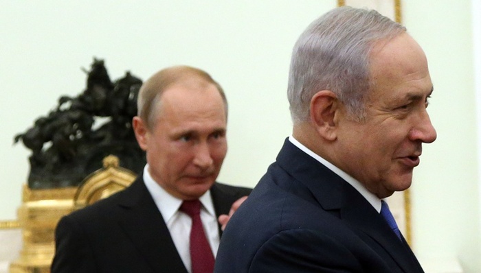 以色列,俄罗斯,普京,内塔尼亚胡,叙利亚,伊朗,阿萨德,真主党,戈兰高地