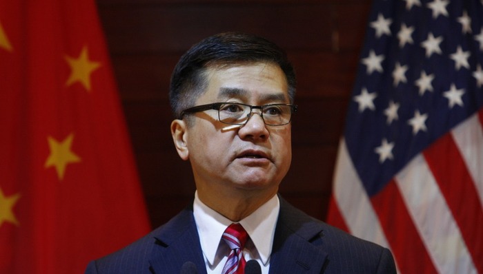 商务部长,对话,经贸摩擦,中美,驻华大使,特朗普,反制,央视,征关税,农业领域