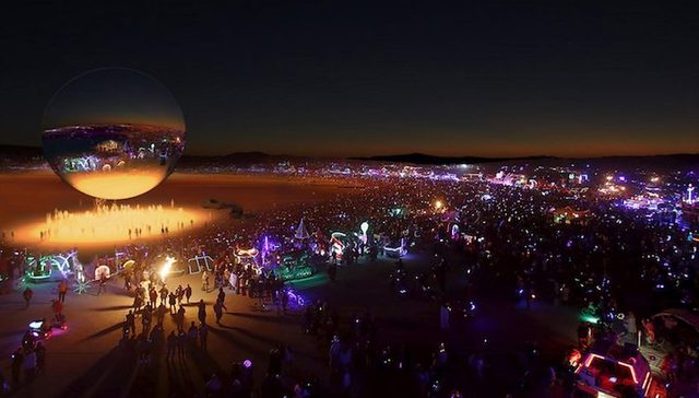 BIG 设计的“漂浮星球”将让火人节化身真正的“星际狂欢”