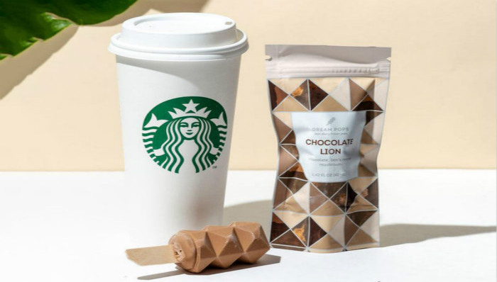 星巴克,冰淇淋,素食