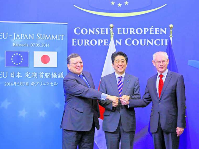 日欧EPA谈判始于2013年
