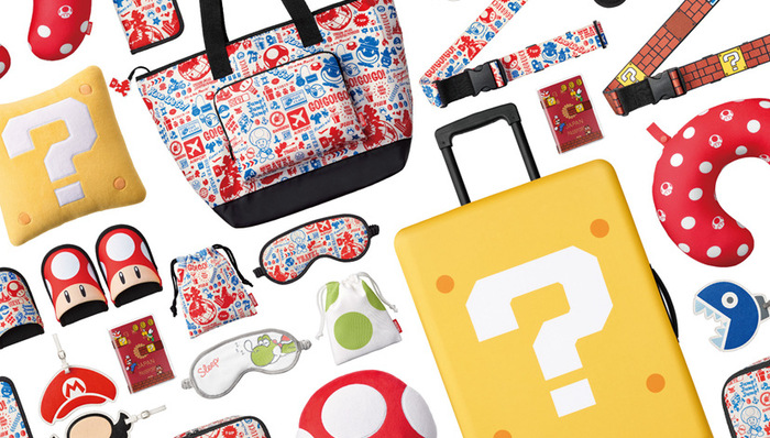 任天堂推出多款“马里奥”旅行周边，和游戏二次元中的角色一同旅行