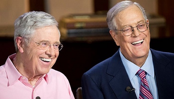 科赫兄弟,特朗普,中期选举,共和党金主