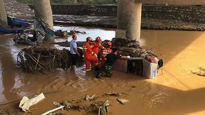山洪,黄河,人遇难,被困人员,白银区,靖远县,车辆,考试中心,死亡,房屋