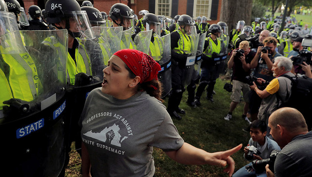 夏洛茨维尔,种族主义