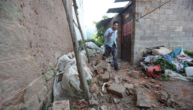 通海县,地震,房屋倒塌