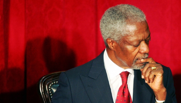 联合国秘书长,安南,美国,去世,伊拉克战争