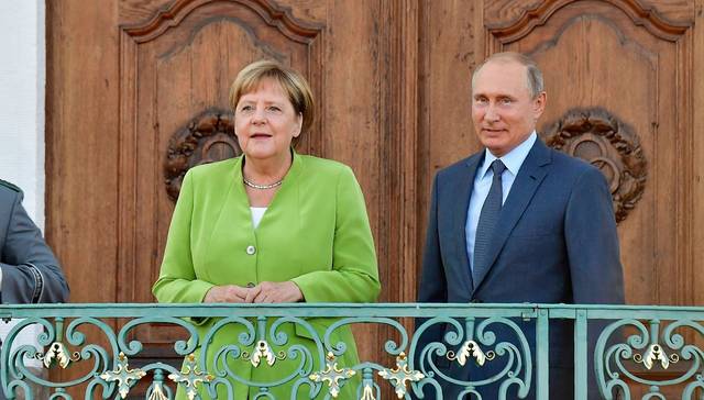 默克尔普京又见了 推进能源合作不听美乌领导人的“劝”