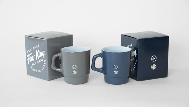 日本星巴克与藤原浩和 Fire-King 推出三方联名咖啡杯