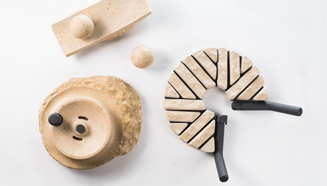 当现代设计融入原始石制厨具，古老烹饪技法充焕新生