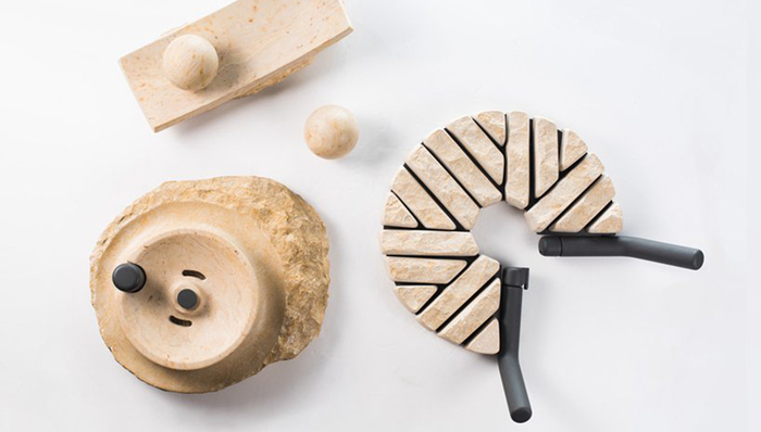 当现代设计融入原始石制厨具，古老烹饪技法充焕新生