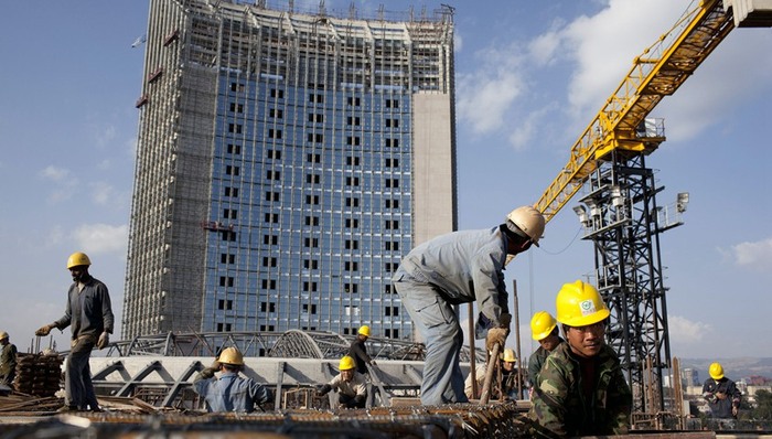 埃塞俄比亚,中国,非洲,就业,殖民
