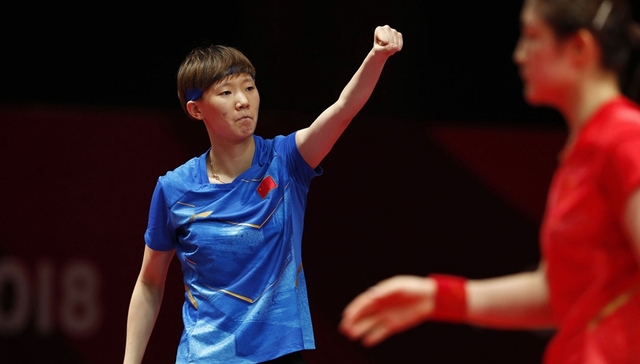 樊振东、王曼昱单打封王 国乒包揽亚运五金