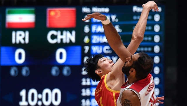 中国男篮84-72复仇伊朗 时隔8年重夺亚运会冠军