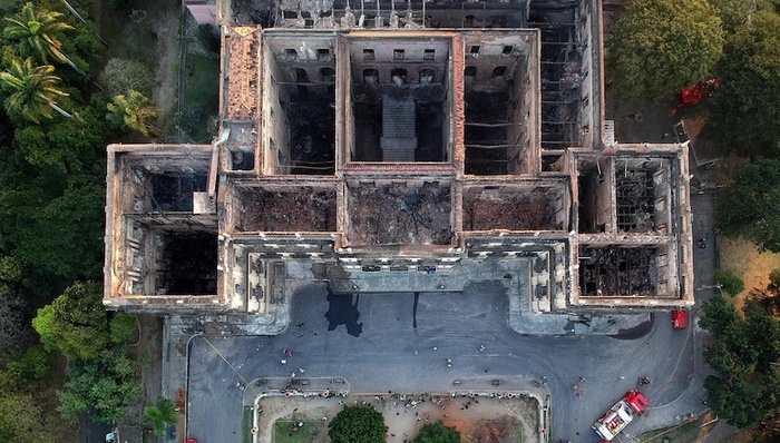 巴西国家历史博物馆,博物馆火灾