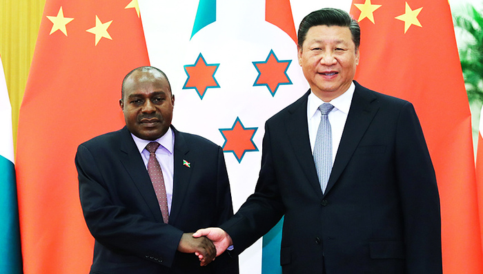 布隆迪,布托雷,习近平,副总统,中方,一带一路,中非合作论坛,互利合作,电站,国家主席