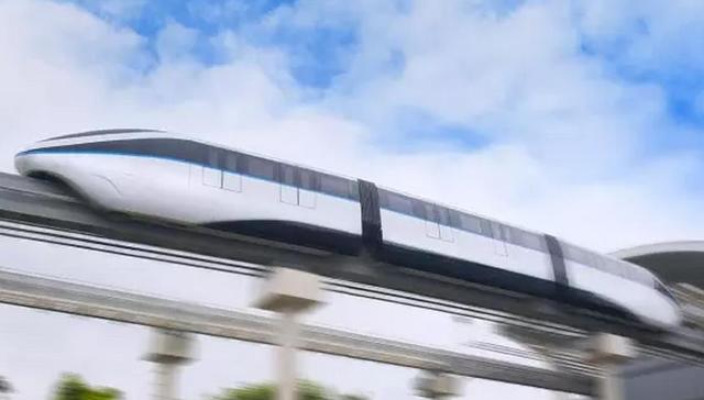 西安云轨示范线开工：列车骑跨在单轨上 造价为地铁1/5