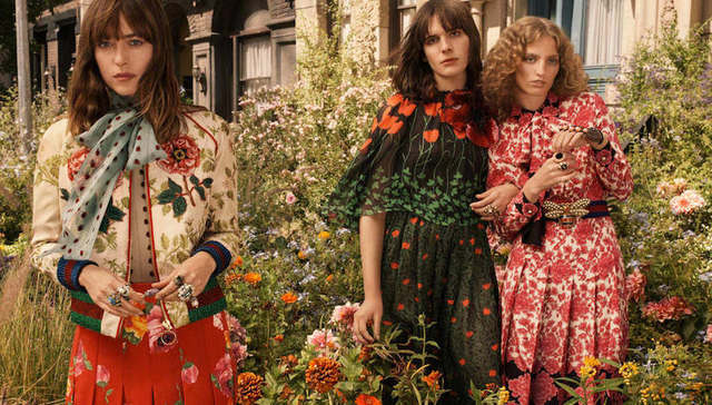 Gucci开了美妆Instagram账号，不过现在只分享古今中外的美人