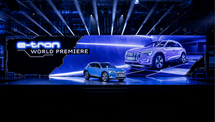 重磅|奥迪历史上第一款纯电动汽车来了  它没有后视镜下坡能充电