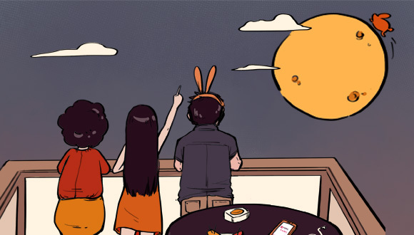 那些离家奋斗的年轻人，中秋节都在做什么？