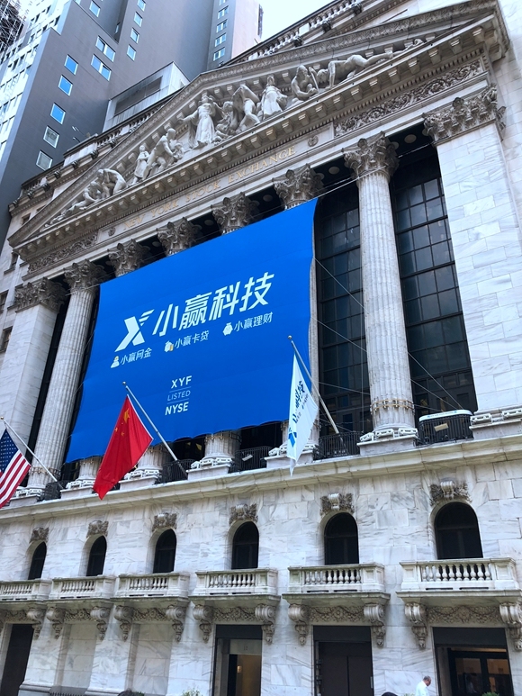 小赢科技，纽交所，金融科技