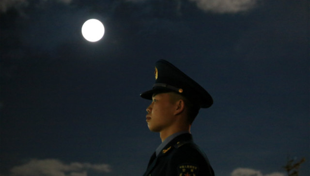 网络媒体国防行,热血走边关,中秋,边防,雷达站