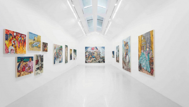 日本艺术家在巴黎办了个展，“粗制滥造”模仿法国古典绘画