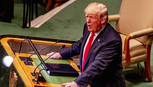 特朗普,联大,全球主义,美国优先