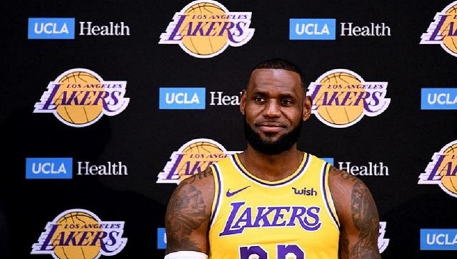 NBA,湖人,勒布朗·詹姆斯