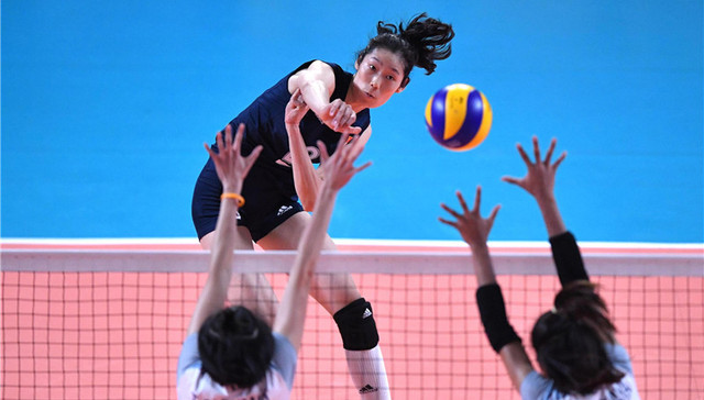 朱婷与古德蒂 从师徒到对手