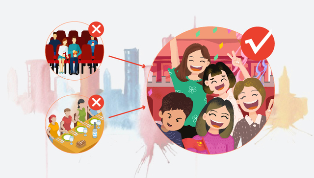 快看 | 国庆节大家在干嘛？ 相比“吃”和“看电影” 还是更爱“玩”